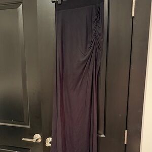 Stem Black Maxi Skirt